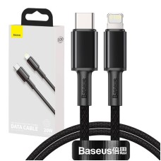 Baseus High Density Braided Cable Type-C to Lightning, PD, 20W, 1m (Black) Baseus High Density Braided Cable Type-C to Lightning, PD, 20W, 1m (Black)