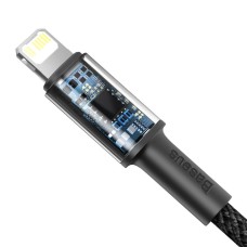 Baseus High Density Braided Cable Type-C to Lightning, PD, 20W, 2m (Black) Baseus High Density Braided Cable Type-C to Lightning, PD, 20W, 2m (Black)
