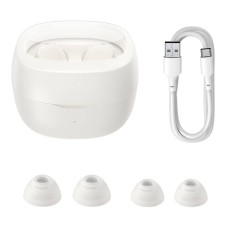 Wireless headphones Baseus Bowie WM02 TWS, Bluetooth 5.0 (white) OS Wireless headphones Baseus Bowie WM02 TWS, Bluetooth 5.0 (white) OS