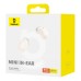 Wireless headphones Baseus Bowie WM02 TWS, Bluetooth 5.0 (white) OS