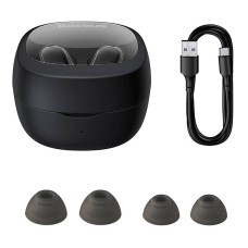 Wireless headphones Baseus Bowie WM02 TWS, Bluetooth 5.0 (black) OS Wireless headphones Baseus Bowie WM02 TWS, Bluetooth 5.0 (black) OS