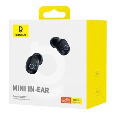 Wireless headphones Baseus Bowie WM02 TWS, Bluetooth 5.0 (black) OS Wireless headphones Baseus Bowie WM02 TWS, Bluetooth 5.0 (black) OS