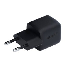 Wall Charger Aukey PA-B1L,USB-C, 30W (black) Wall Charger Aukey PA-B1L,USB-C, 30W (black)