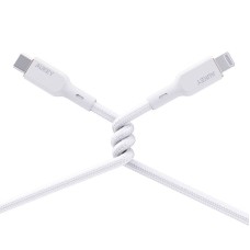 Cable Aukey CB-NCL2 USB-C to Lightning 1.8m (white) Cable Aukey CB-NCL2 USB-C to Lightning 1.8m (white)