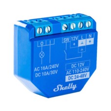 Shelly Plus 1 potential-free Relay, WiFi/Bluetooth Shelly Plus 1 potential-free Relay, WiFi/Bluetooth