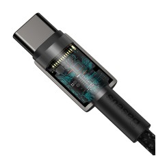 Baseus Tungsten Gold Cable Type-C to Type-C 100W 1m (black)