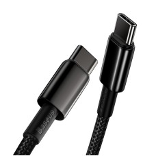 Baseus Tungsten Gold Cable Type-C to Type-C 100W 1m (black)