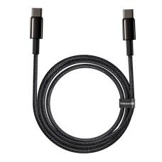 Baseus Tungsten Gold Cable Type-C to Type-C 100W 2m (black)