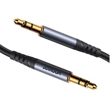 Joyroom SY-A09 AUX cable 3.5mm mini jack to 3.5mm mini jack, braided, 1.2m (black) Joyroom SY-A09 AUX cable 3.5mm mini jack to 3.5mm mini jack, braided, 1.2m (black)