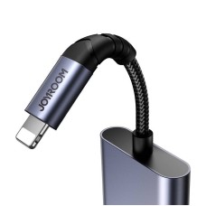 2-in-1 Audio adapter Joyroom SY-L01 Lightning to 3.5mm + Lightning (black) 2-in-1 Audio adapter Joyroom SY-L01 Lightning to 3.5mm + Lightning (black)