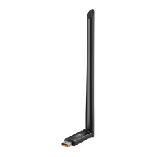 Adapter WiFi with antenna Baseus FastJoy 650Mbps (czarny) Adapter WiFi with antenna Baseus FastJoy 650Mbps (czarny)