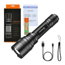 Flashlight Superfire C8-H, 1200lm, USB Flashlight Superfire C8-H, 1200lm, USB