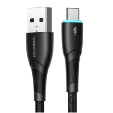 Cable Joyroom SA32-AC3 Starry USB to USB-C, 3A, 1m black Cable Joyroom SA32-AC3 Starry USB to USB-C, 3A, 1m black