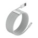 Baseus Simple Wisdom Data Cable Kit USB to Lightning 2.4A (2PCS/Set)1.5m White