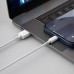 Baseus Simple Wisdom Data Cable Kit USB to Lightning 2.4A (2PCS/Set)1.5m White