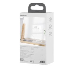 Baseus Simple Wisdom Data Cable Kit USB to Lightning 2.4A (2PCS/Set)1.5m White Baseus Simple Wisdom Data Cable Kit USB to Lightning 2.4A (2PCS/Set)1.5m White