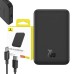 Magnetic Mini Powerbank Baseus 5000mAh, USB-C 20W (black)