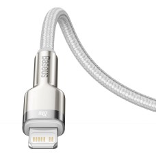 USB-C cable for Lightning Baseus Cafule, PD, 20W, 1m (white)