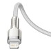 USB-C cable for Lightning Baseus Cafule, PD, 20W, 1m (white)