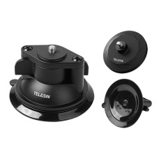 Magnetic Base and Suction Cup Base Set TELESIN for Insta360 GO 3 Magnetic Base and Suction Cup Base Set TELESIN for Insta360 GO 3