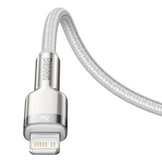 USB-C cable for Lightning Baseus Cafule, PD, 20W, 2m (white)