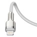 USB-C cable for Lightning Baseus Cafule, PD, 20W, 2m (white)