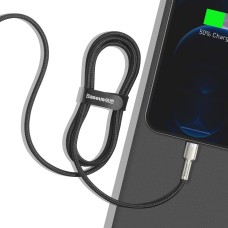 USB cable for Lightning Baseus Cafule, 2.4A, 1m (black) USB cable for Lightning Baseus Cafule, 2.4A, 1m (black)