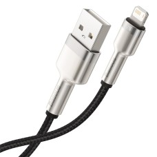 USB cable for Lightning Baseus Cafule, 2.4A, 1m (black) USB cable for Lightning Baseus Cafule, 2.4A, 1m (black)