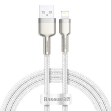 USB cable for Lightning Baseus Cafule, 2.4A, 1m (white) USB cable for Lightning Baseus Cafule, 2.4A, 1m (white)