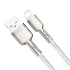 USB cable for Lightning Baseus Cafule, 2.4A, 1m (white) USB cable for Lightning Baseus Cafule, 2.4A, 1m (white)