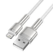 USB cable for Lightning Baseus Cafule, 2.4A, 1m (white) USB cable for Lightning Baseus Cafule, 2.4A, 1m (white)
