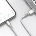 USB cable for Lightning Baseus Cafule, 2.4A, 1m (white)