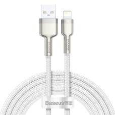 USB cable for Lightning Baseus Cafule, 2.4A, 2m (white) USB cable for Lightning Baseus Cafule, 2.4A, 2m (white)