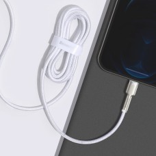 USB cable for Lightning Baseus Cafule, 2.4A, 2m (white) USB cable for Lightning Baseus Cafule, 2.4A, 2m (white)