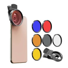Mobile filter lens kit APEXEL APL-52UV-7F 52mm 7in1 Mobile filter lens kit APEXEL APL-52UV-7F 52mm 7in1
