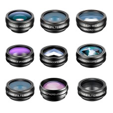 Mobile lens kit APEXEL APL-22XDG9 22X telephoto 10in1 lens kit Mobile lens kit APEXEL APL-22XDG9 22X telephoto 10in1 lens kit