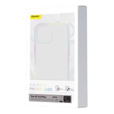 Baseus Crystal Series Magnetic Case for iPhone 14 Plus + tempered glass Baseus Crystal Series Magnetic Case for iPhone 14 Plus + tempered glass