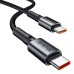 Car Charger McDodo CC-7493 65W With Mini White USB-C Cable With E-mark Chip 1m 100W (black)