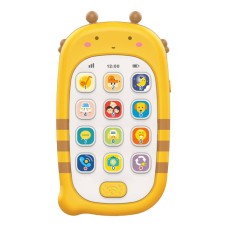 Huanger HE0536 toy phone with recording function (yellow) Huanger HE0536 toy phone with recording function (yellow)