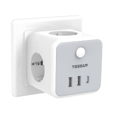 Tessan Wall Socket TS-301-DE-C Tessan Wall Socket TS-301-DE-C