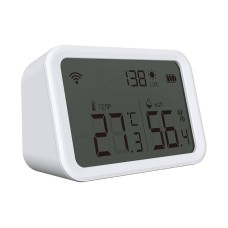 NEO NAS-TH02W Temperature and Humidity Sensor with Display, WiFi TUYA