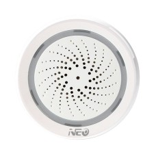 NEO NAS-AB02W Smart Alarm Siren, 100dB, WiFi TUYA