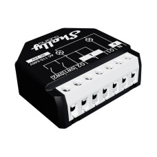 Shelly Qubino Wave2PM Controller, 2-channel, Z-Wave (Power measurement)