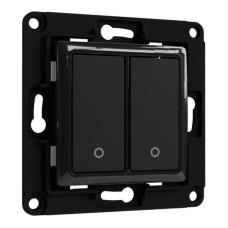 Shelly wall switch 2 button (Black)