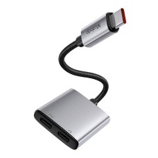 2in1 Audio Adapter Mcdodo CA-5570 2in1 USB-C to 2x USB-C 2in1 Audio Adapter Mcdodo CA-5570 2in1 USB-C to 2x USB-C