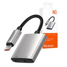 2in1 Audio Adapter Mcdodo CA-5570 2in1 USB-C to 2x USB-C 2in1 Audio Adapter Mcdodo CA-5570 2in1 USB-C to 2x USB-C