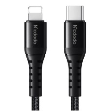 Cable USB-C to lightning Mcdodo CA-5630, 36W, 0.2m (black) Cable USB-C to lightning Mcdodo CA-5630, 36W, 0.2m (black)