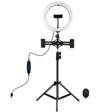 Tripod Mount Puluz with 26cm LED Ring Vlogging 1,1m PKT3070B Tripod Mount Puluz with 26cm LED Ring Vlogging 1,1m PKT3070B