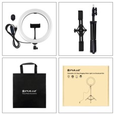 Tripod Mount Puluz with 26cm LED Ring Vlogging 1,1m PKT3070B Tripod Mount Puluz with 26cm LED Ring Vlogging 1,1m PKT3070B