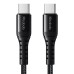Cable USB-C to USB-C Mcdodo CA-5640, 60W, 0.2m (black)
